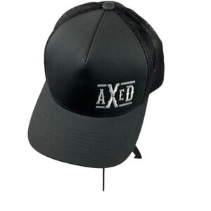 Axed Baseball Cap  - Charcoal Grey Trucker Style